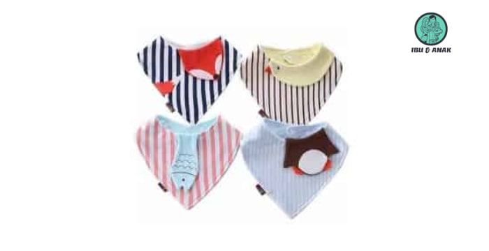 Baby Bib Triangle 3 Dimensional