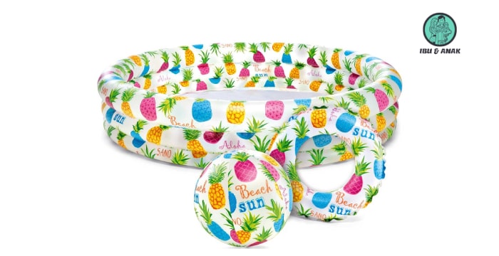 Intex Pineapple Pool Set 