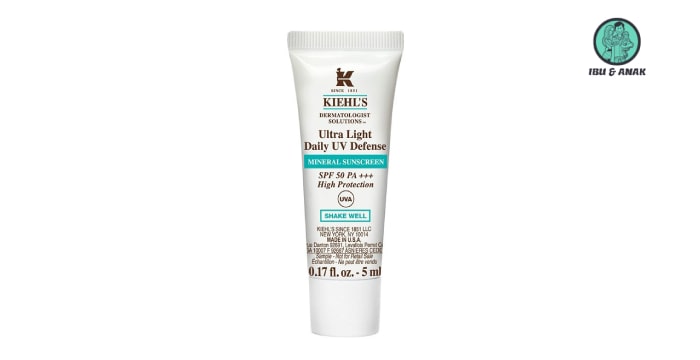 Kiehl’s Ultra Light Daily UV Defense Mineral Sunscreen 