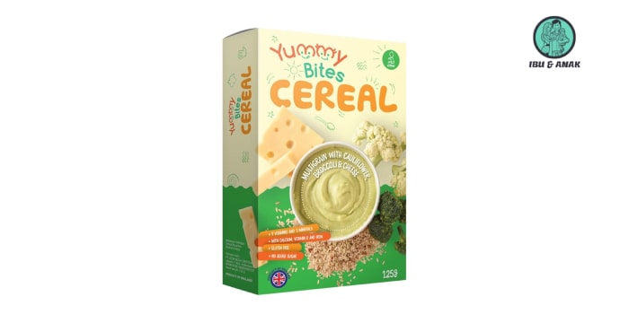 Yummy Bites Cereal Multigrain with Cauliflower, Broccoli & Cheese