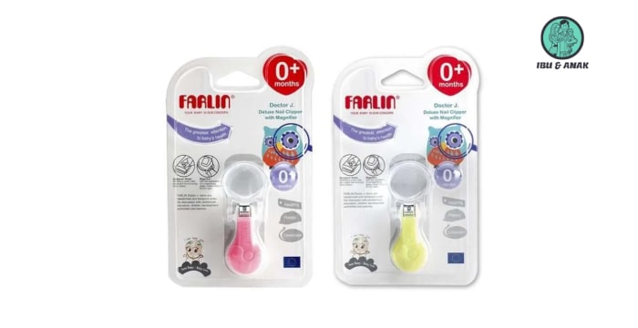 Farlin Deluxe Nail Clipper with Magnifier