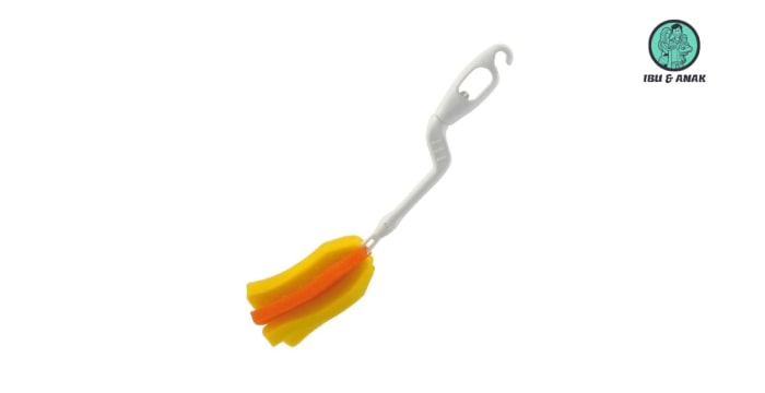 Richell Twister Sponge Bottle Brush / Soft Nipple Brush
