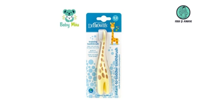 Dr. Brown's Infant-to-Toddler Toothbrush, Giraffe 