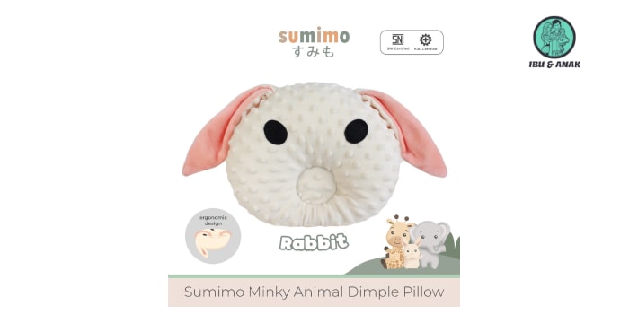 Sumimo Minky Animal Dimple Pillow