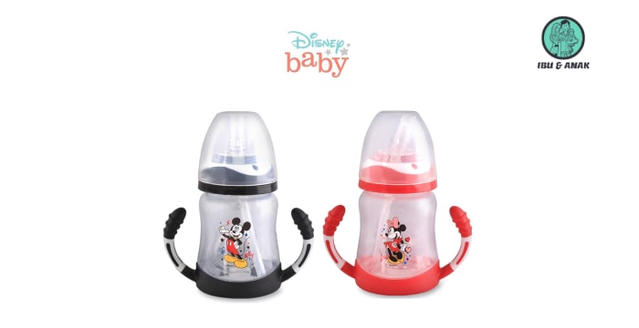 Lusty Bunny | Disney Training Cup 3 Steps Cup With Handle Straw and Silicone Spout