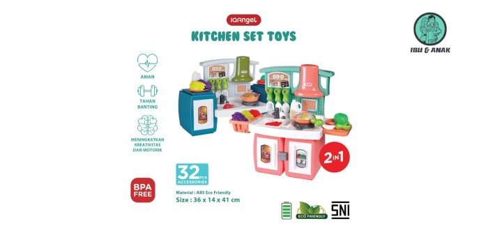 IQAngel Kitchen Set Toys