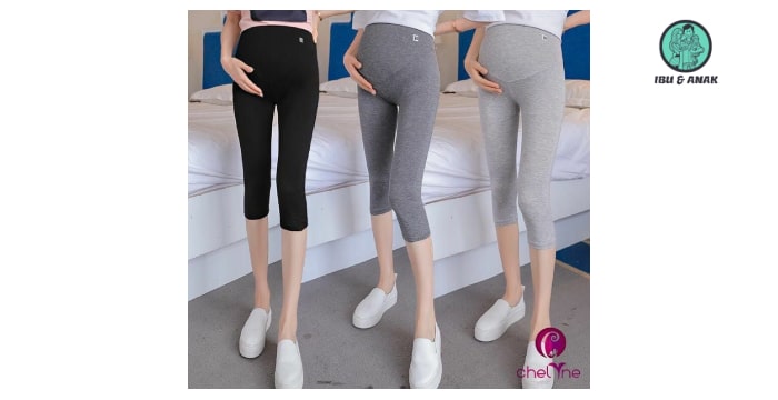 Chelyne Legging Hamil 7/8 Middle-Waist 