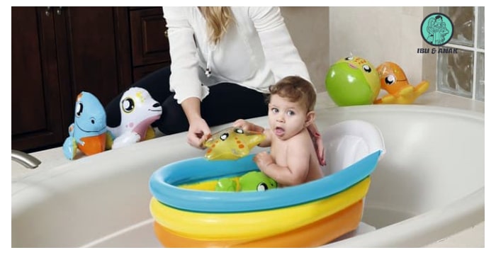BESTWAY Squeaky Clean Inflatable Baby Bath