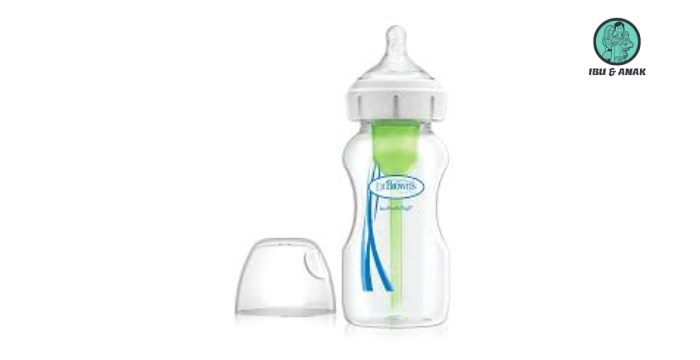 Options+™ Anti-colic GLASS Baby Bottle, Wide-Neck