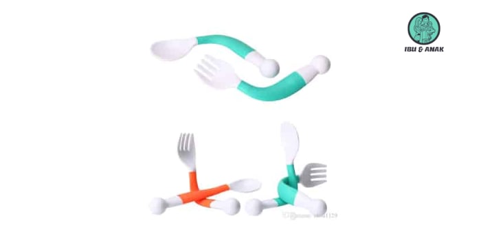 OEM Flexible Baby Spoon and Fork