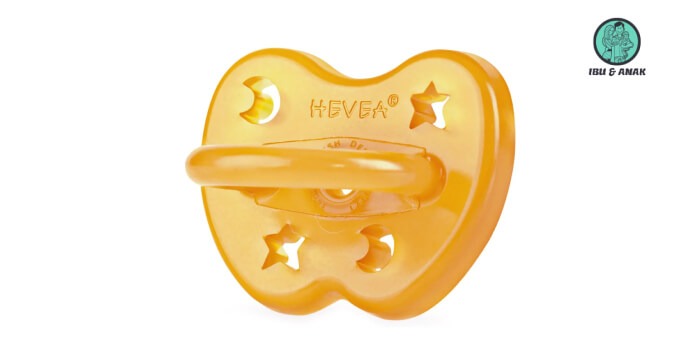 Hevea Classic Pacifier Ortho – Star & Moon