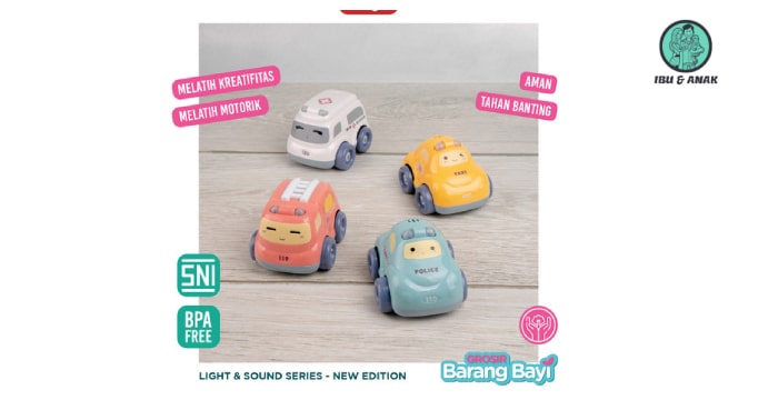 IQ Angel Mainan Mobil Anak-Anak