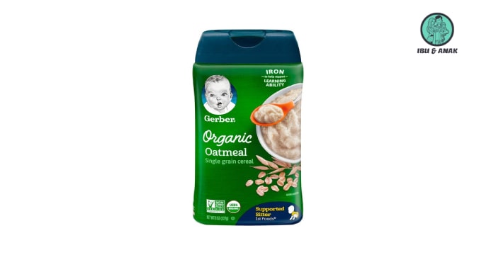 Gerber Organic Single - Grain Cereal Oatmeal