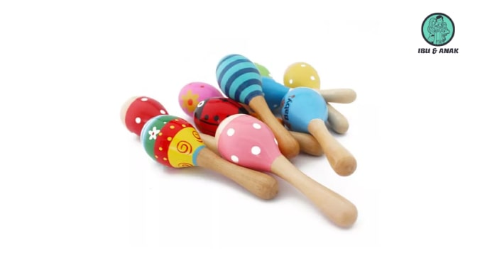 Baby Rattle Stick Maracas 