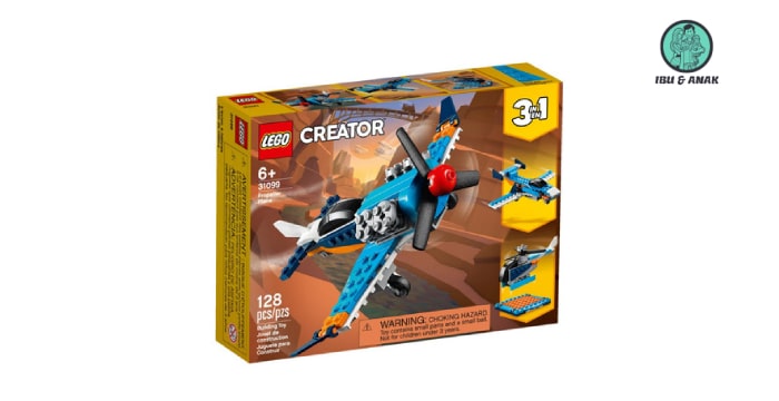 LEGO Creator Propeller Plane 3in1 