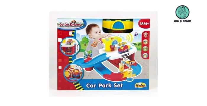 WinFun Go Go Drivers Car Park Set 