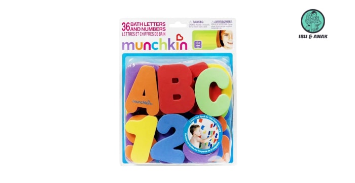 Munchkin Alphabet - Learn Bath Letters & Numbers