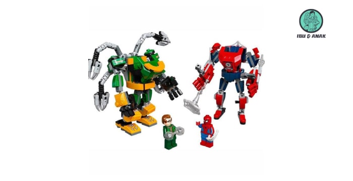 Lego Super Heroes Spider-Man & Doctor Octopus Mech Battle