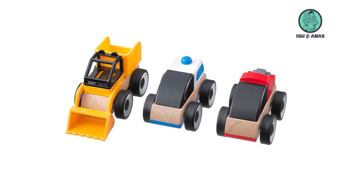IKEA LILLABO Toy Vehicle, Mixed Colors