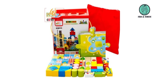 Muwanzi City Block Wooden Toys 