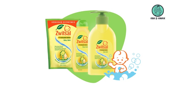 Zwitsal  | Natural Baby Bath dengan Minyak Telon