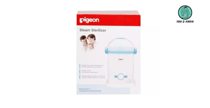 Pigeon Electric Steam Sterilizer - 2 Bottles