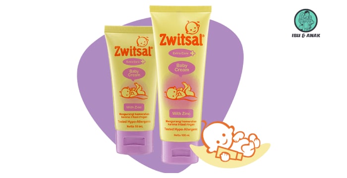 Zwitsal Baby Extra Care Cream With Zinc 