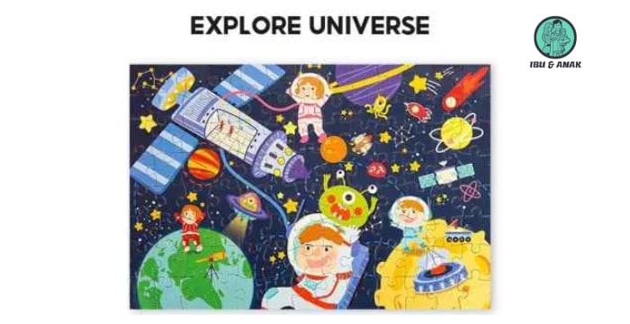 Puzzle 100 Pcs Exploring the Universe