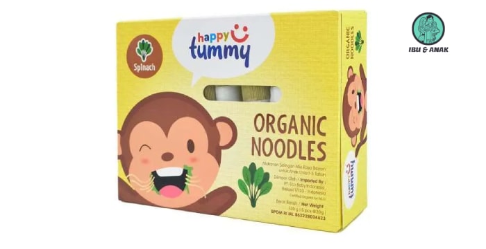Happy Tummy | Organic Noodle - Spinach