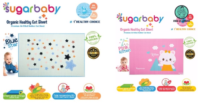 Sugar Baby Organic Healthy Cot Sheet 