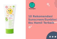 Sunscreen/Sunblock Terbaik untuk Ibu Hamil