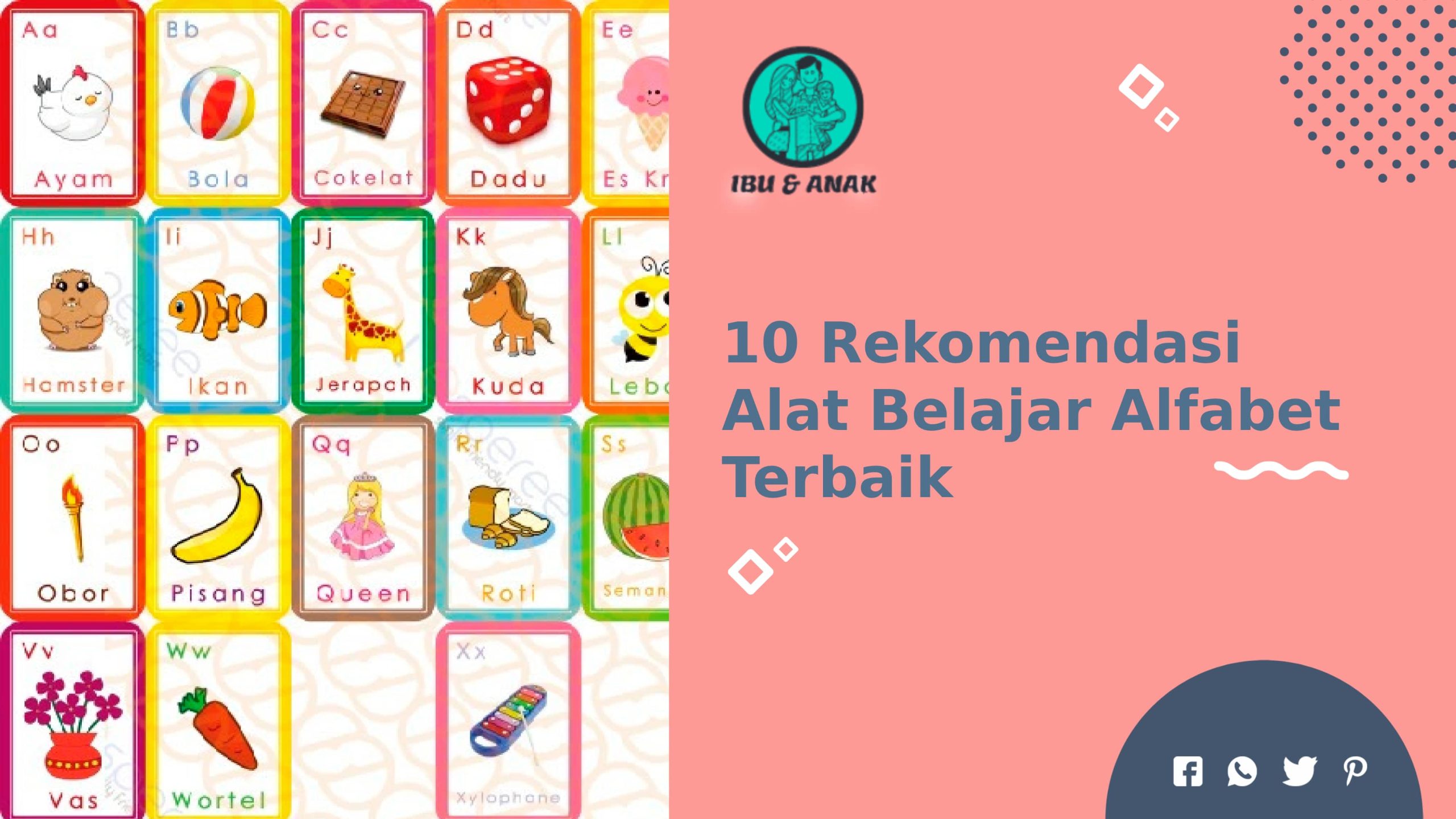 Rekomendasi Alat Belajar Alfabet Terbaik