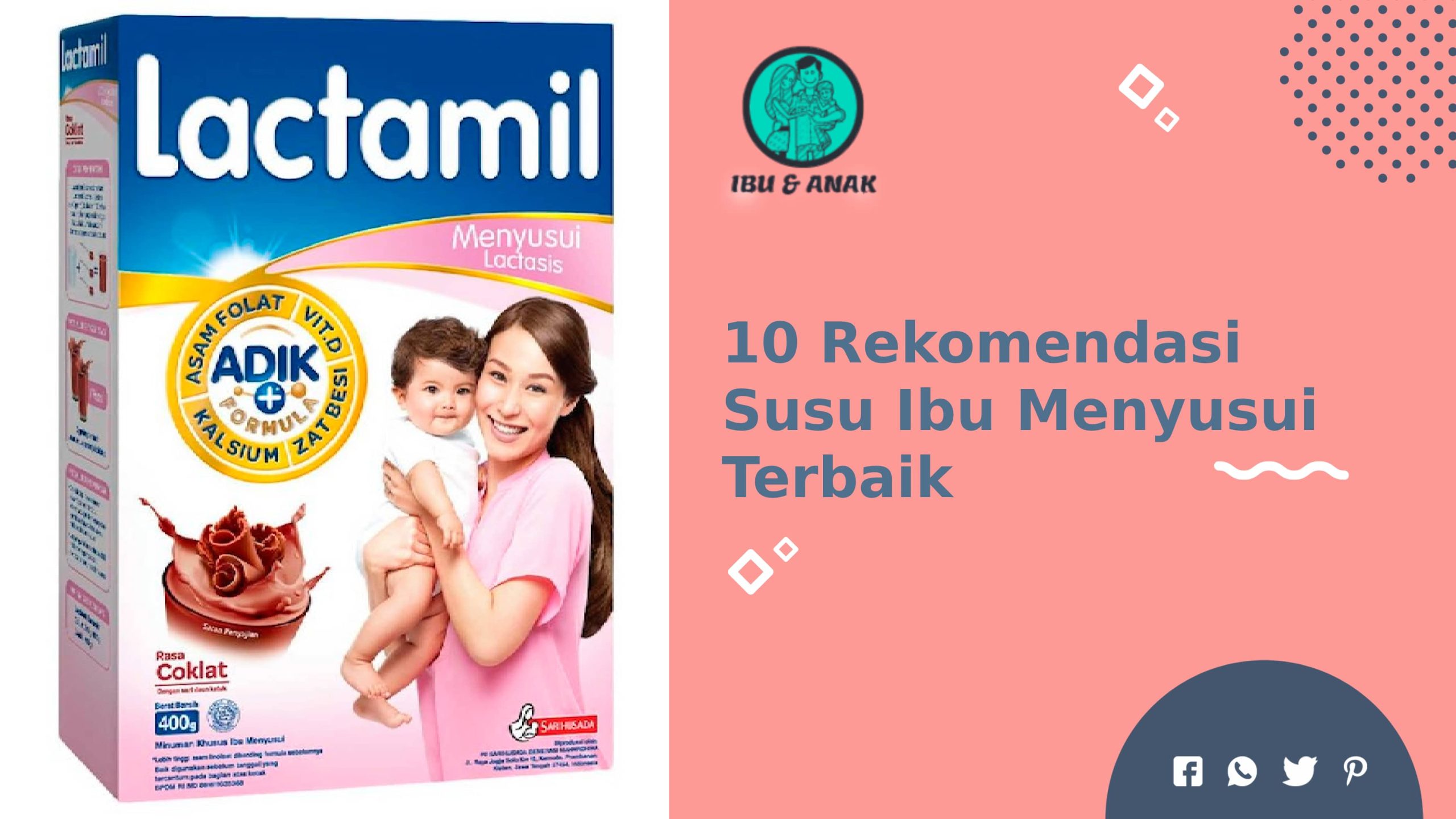 10 Rekomendasi Susu Ibu Menyusui Terbaik Mamwips