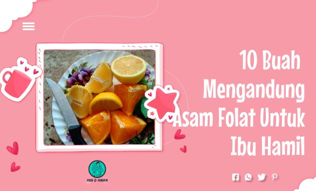 10 Buah Yang Mengandung Asam Folat Bagus Untuk Ibu Hamil - Mamwips