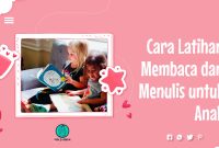 Cara Latihan Membaca dan Menulis untuk Anak