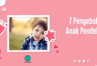 7 Penyebab Anak Pendek