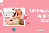 Cara Menyusui Bayi yang Benar