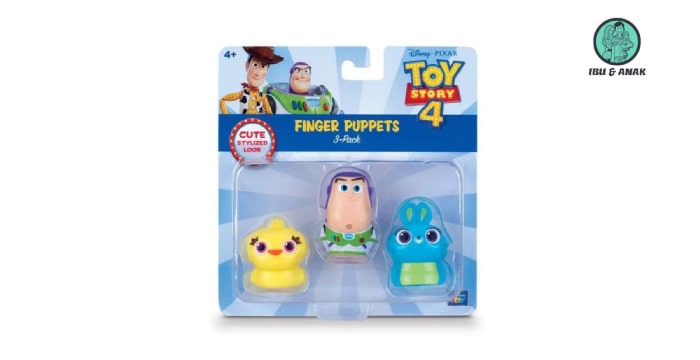Thinkway Toys Toy Story 4 Finger Puppets 3-Packs