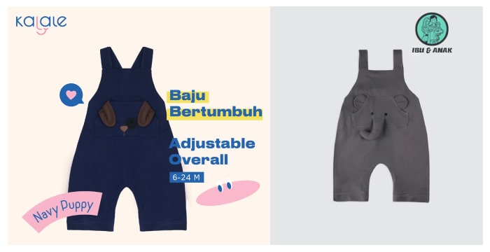 Kalale Adjustable Overall Unise